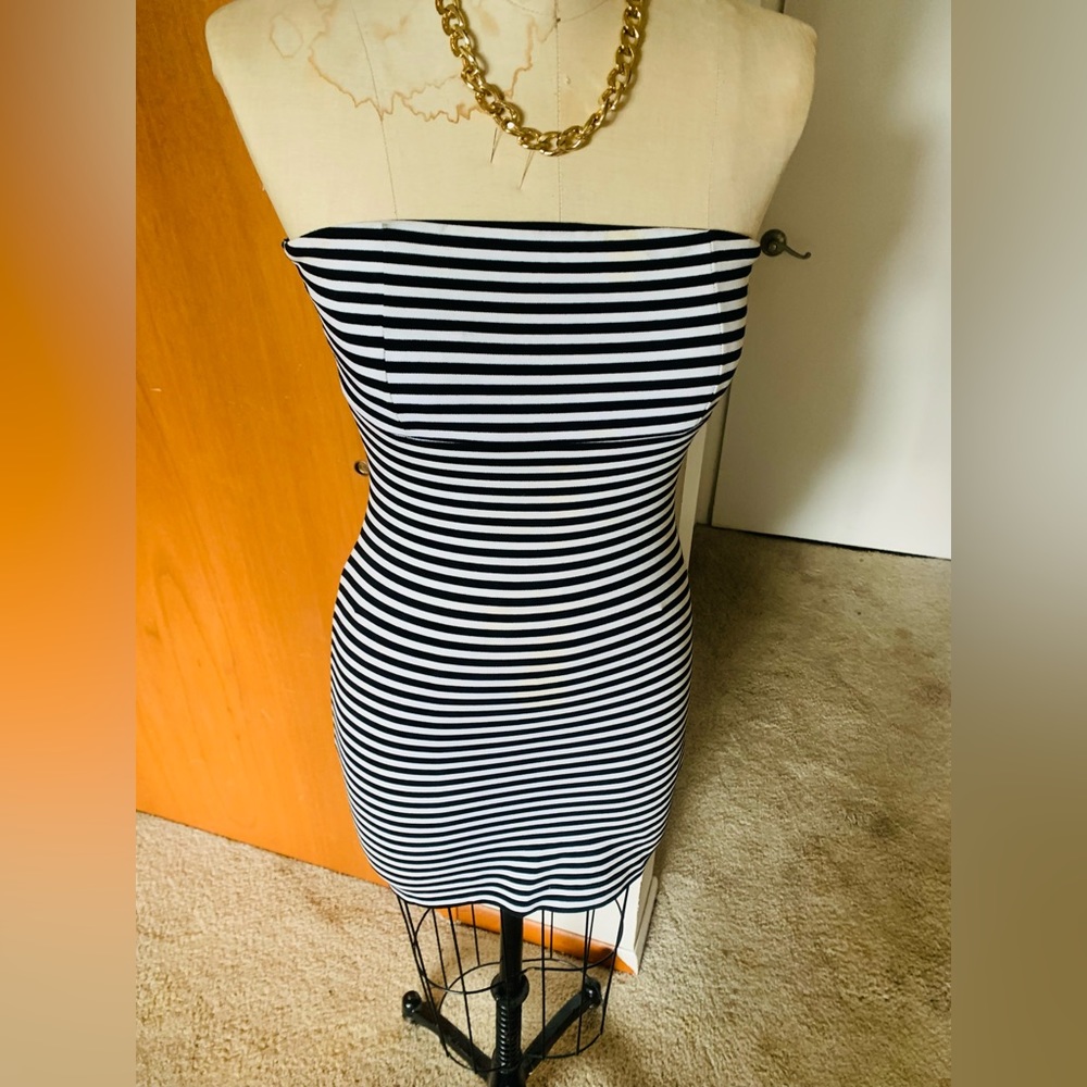 Strapless stretch dress like new